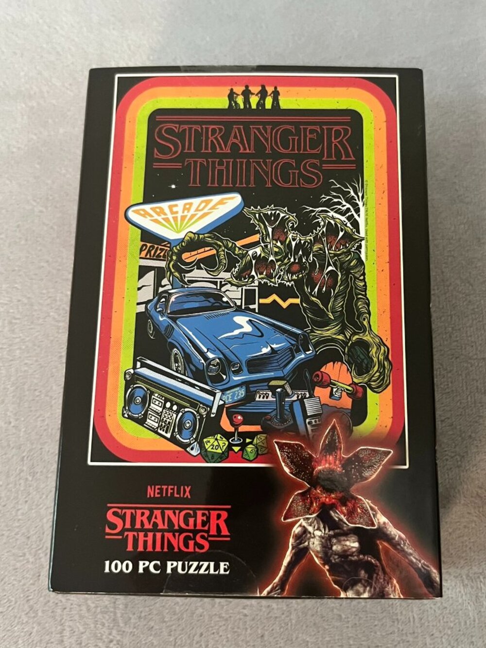 2025 Netflix Stranger Things 100 piece 15 x 11 in puzzle by Buffalo Games Arcade